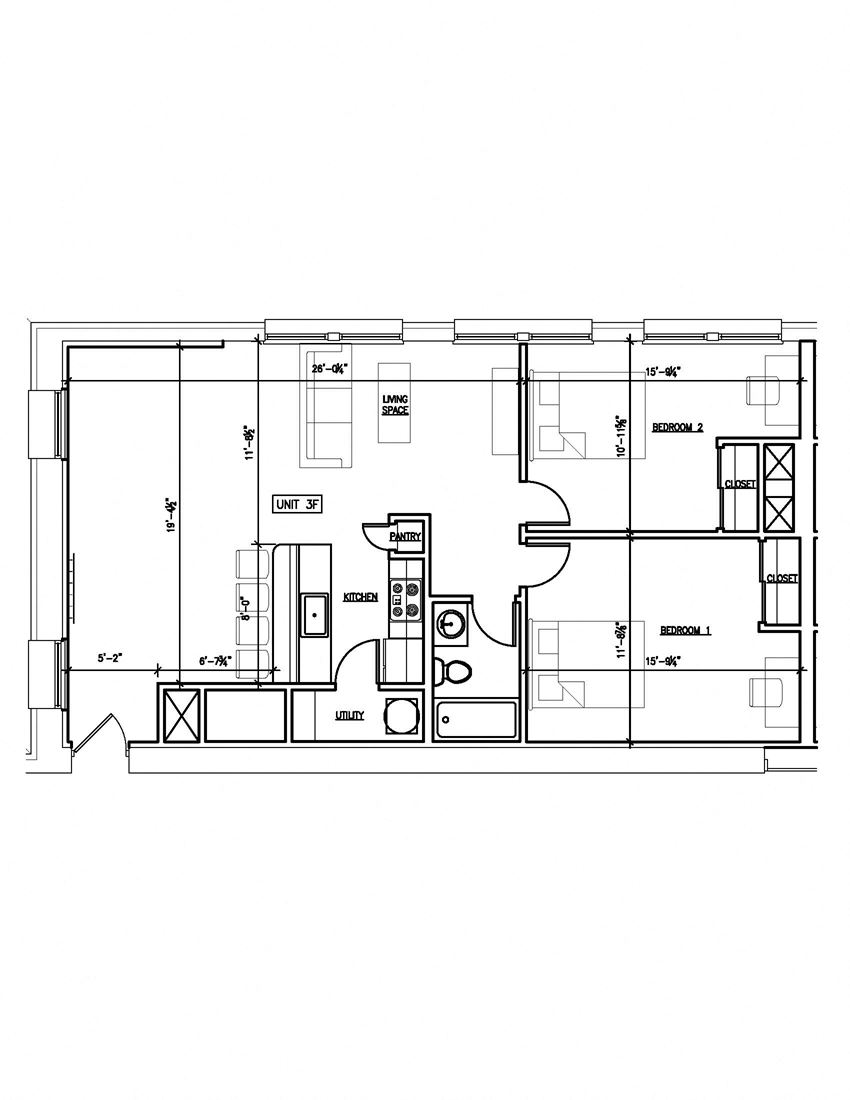 Lafayette Lofts_Third Floor F